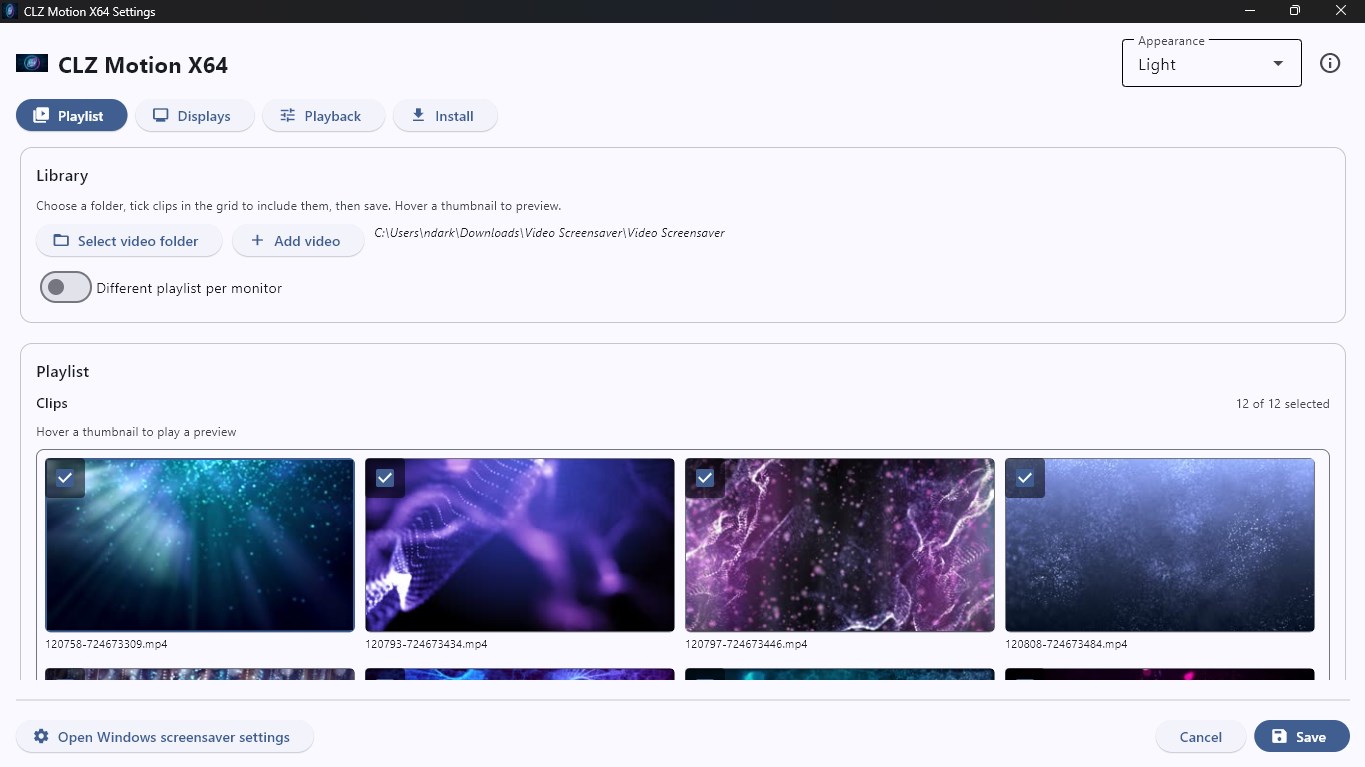 CLZ Motion screenshot