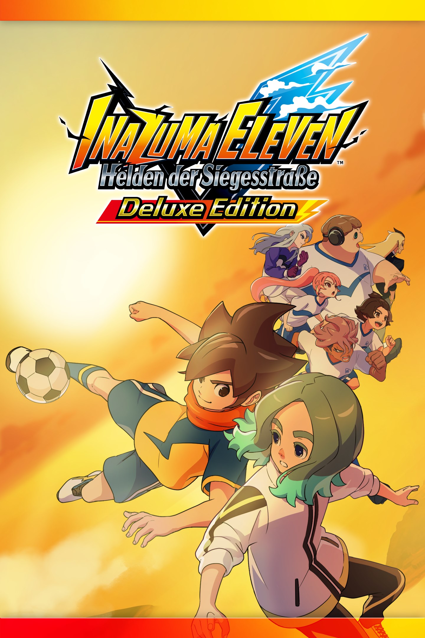 Boxaufnahme von INAZUMA ELEVEN: Helden der Siegesstraße Deluxe Edition