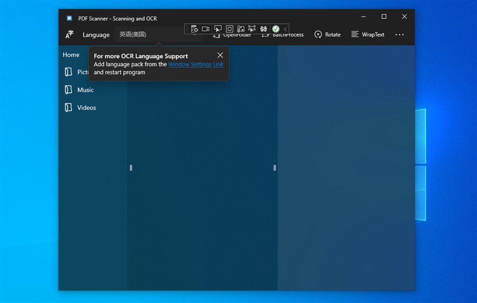 PDF scanner : Scanning and OCR (Windows) Podle: WindyWarmStudio