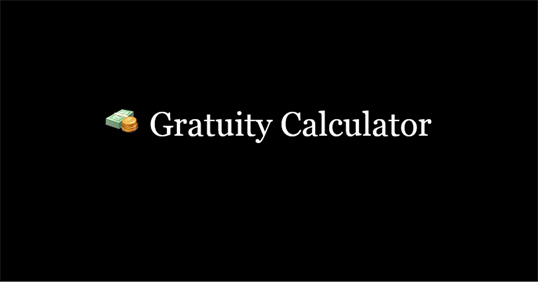 Gratuity Calculator screenshot 2