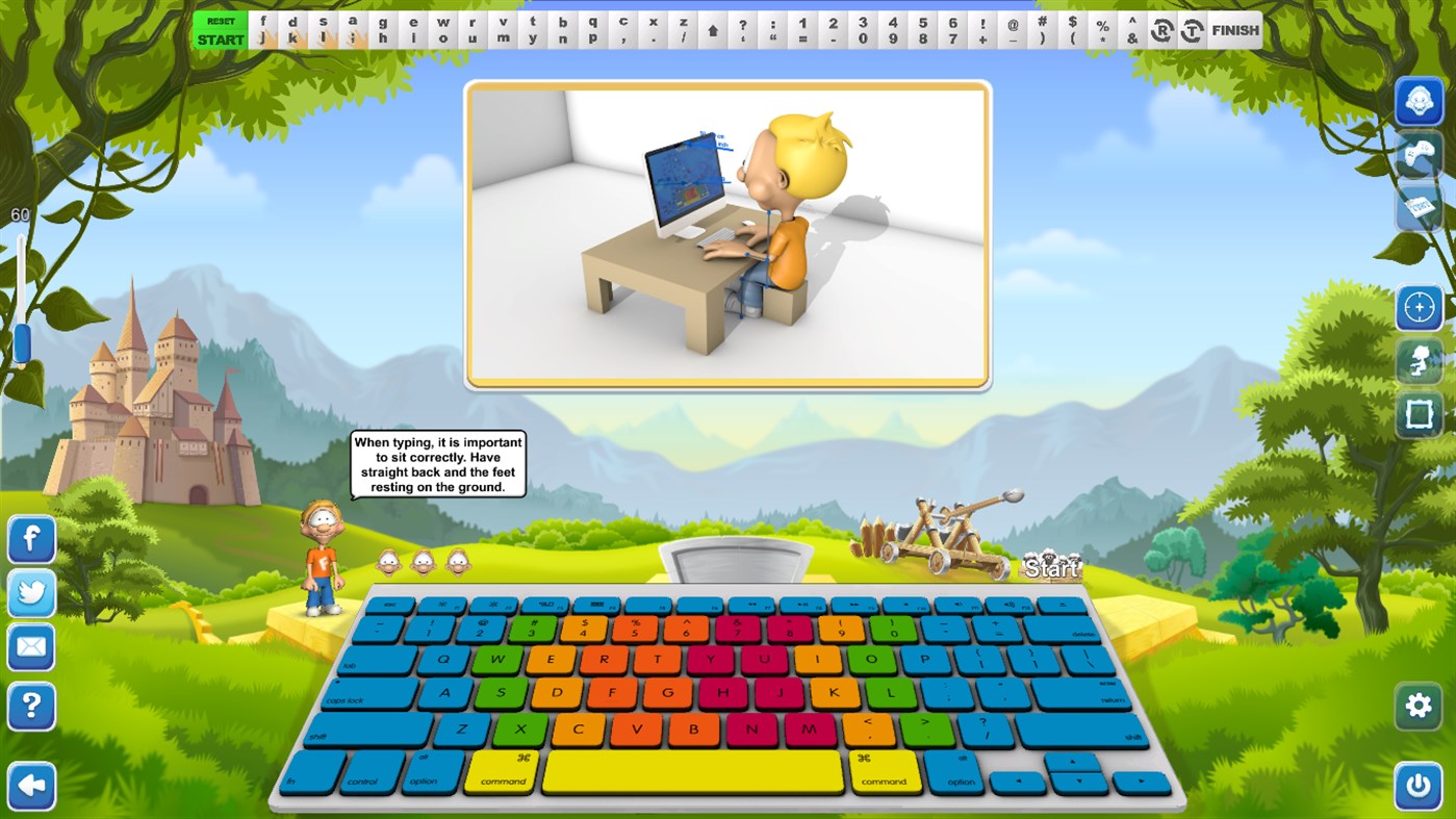 #1. Typing Fingers (Windows) 게시자: Marek Ledvina