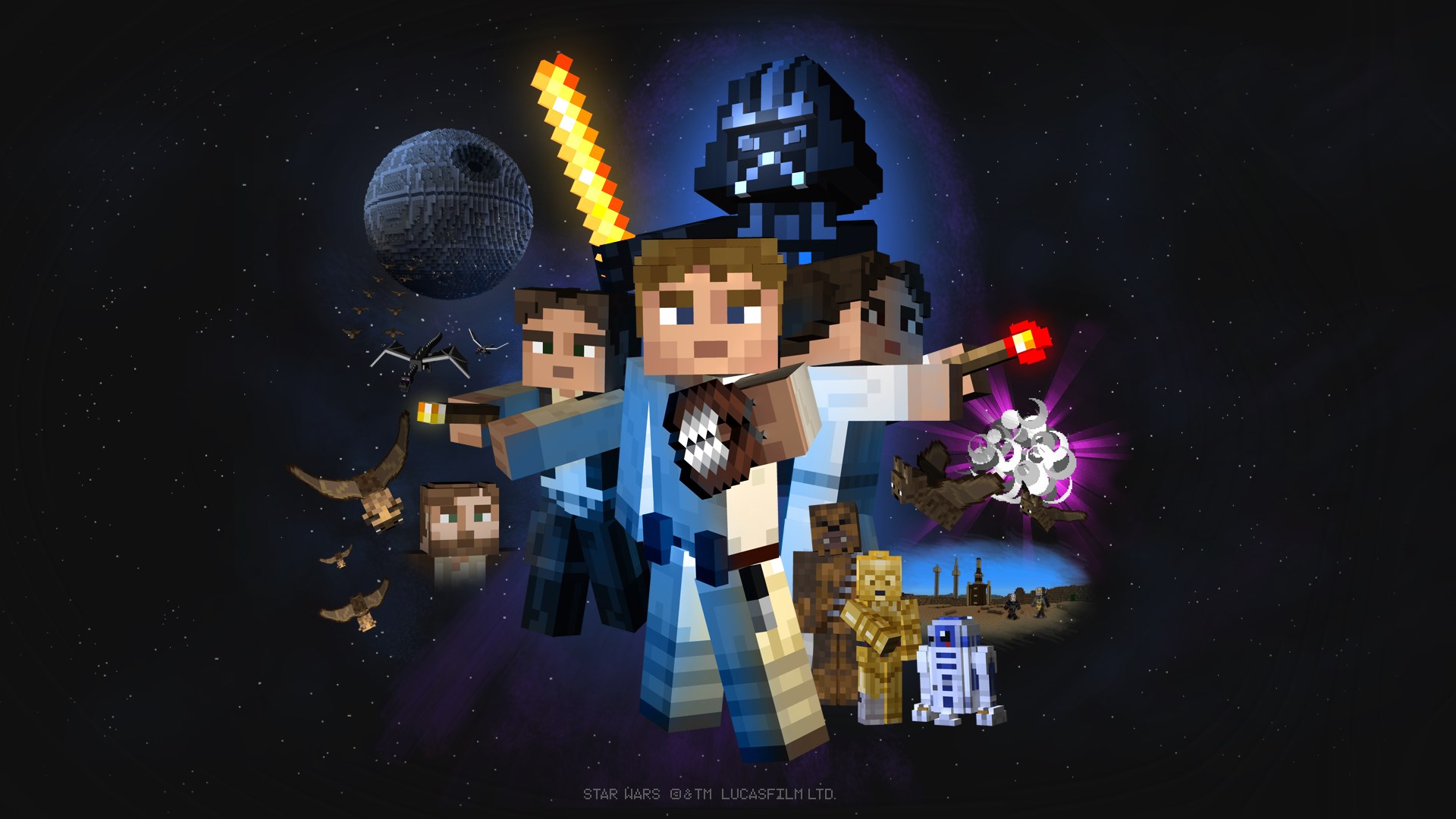 Buy Minecraft Star Wars Skin Packs Bundle Microsoft Store