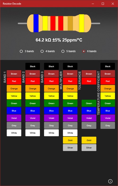 #5. Resistor Decode (Windows) โดย: Red David