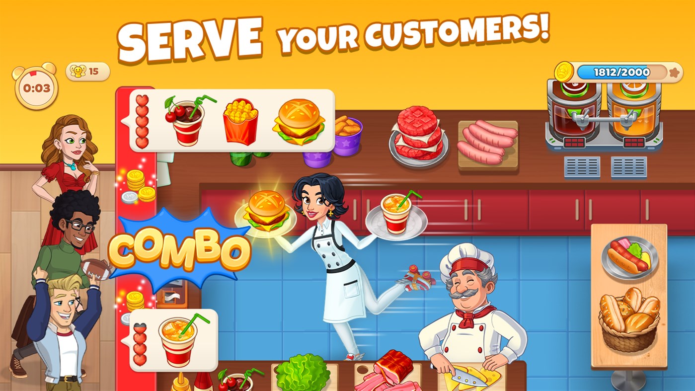 #1. Cooking Diary®: Restaurant Game (Windows) โดย: MYTONA Pte. Ltd.