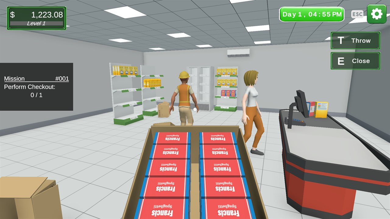 Supermarket Simulator - Cozy Game screenshot 2