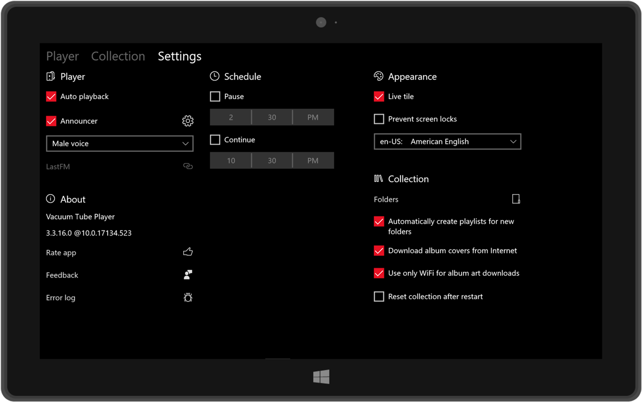 #3. Vacuum Tube Player (Full) (Windows) 由: Oleg Mikhailov