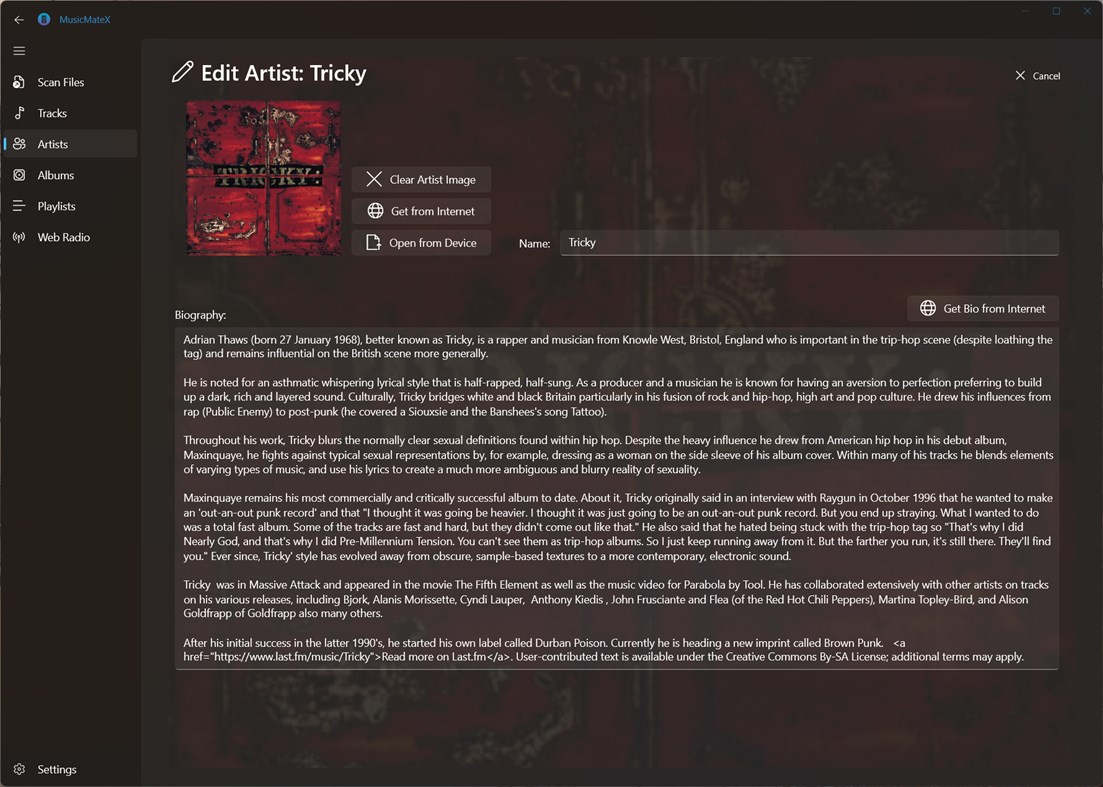 #7. MusicMateX (Windows) 게시자: wolfSYS