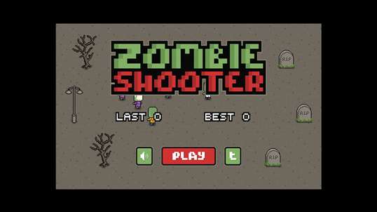 Zombie Shooter 8 bit screenshot 1