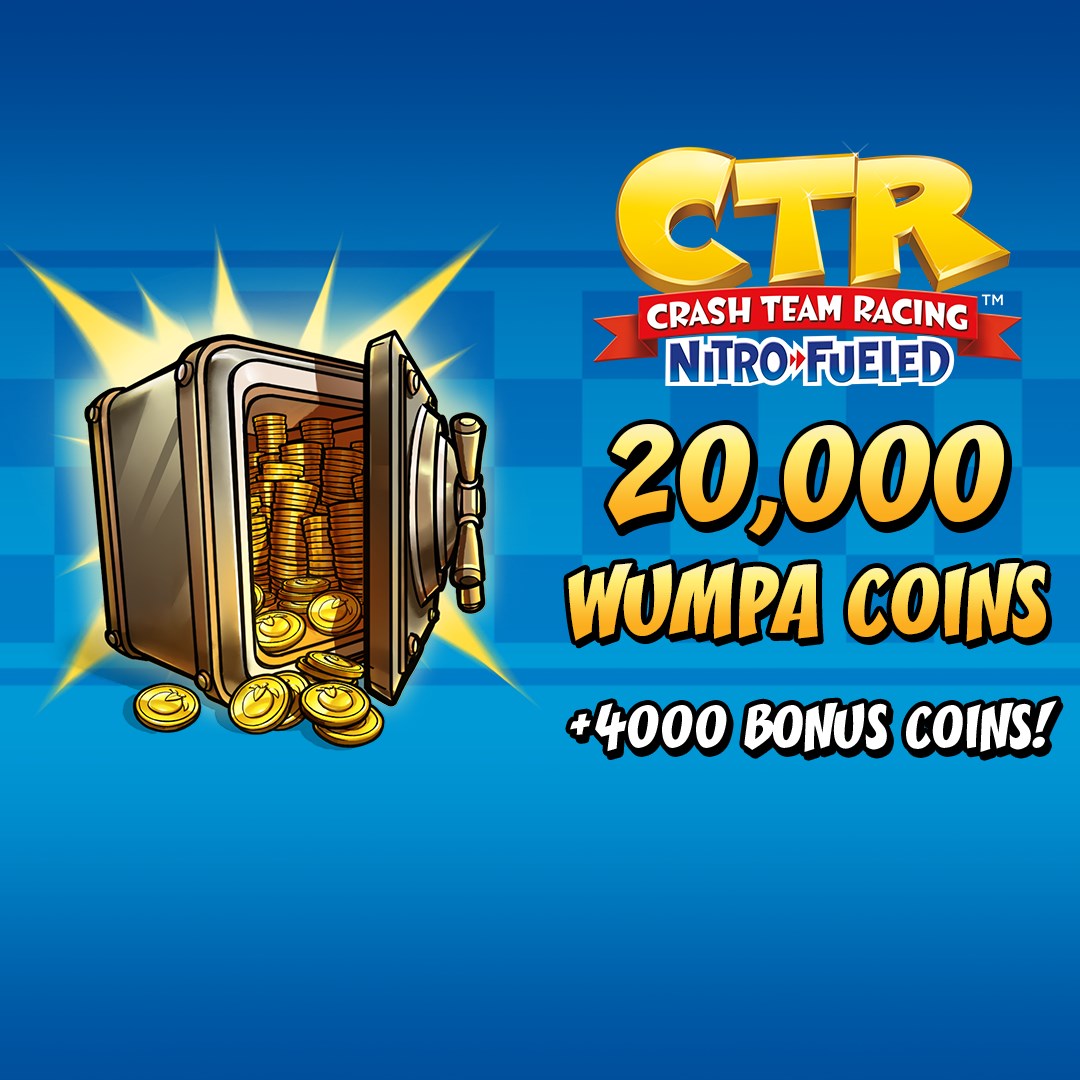 Crash™ Team Racing Nitro-Fueled - 20.000 (+4000) Wumpa Coins