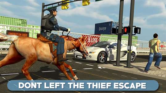 Police Horse Chase 3D - Arrest Crime Town Robbers screenshot 4