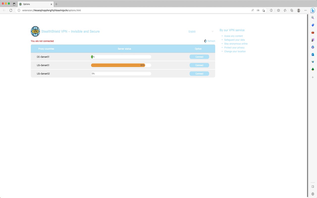 StealthShield VPN - Invisible and Secure