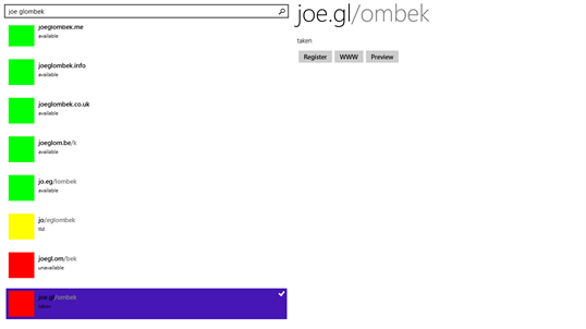 DomainFindr screenshot 3