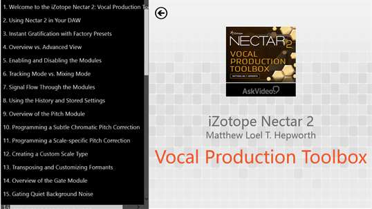 Vocals in iZotope Nectar 2 screenshot 2