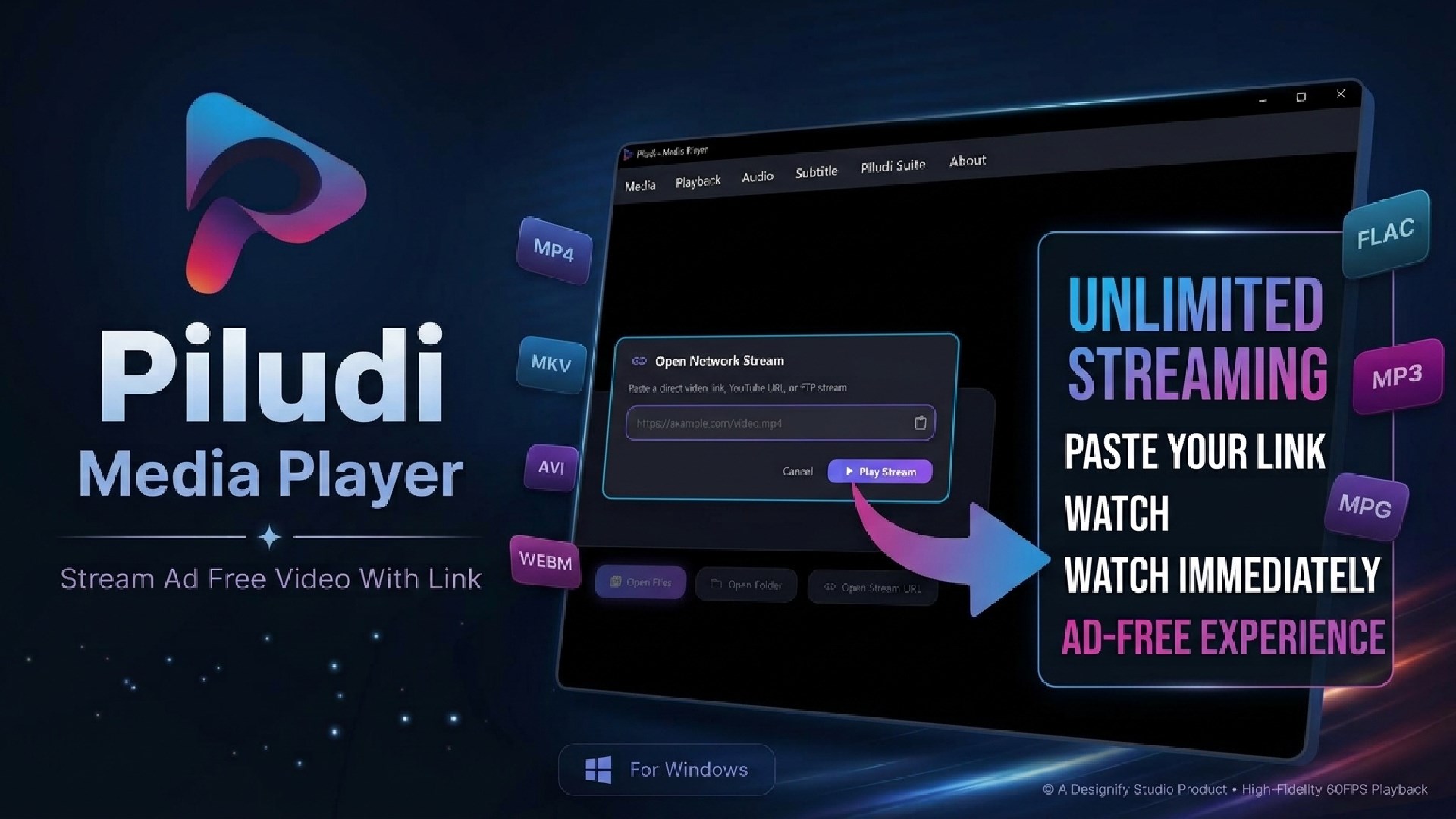 Piludi – Media Player Screenshot 3