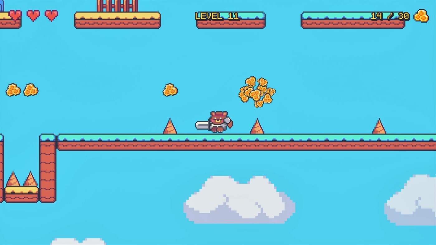 #5. Bear Knight Honey Quest (Windows) (Windows) 来自: Marcos Game Dev