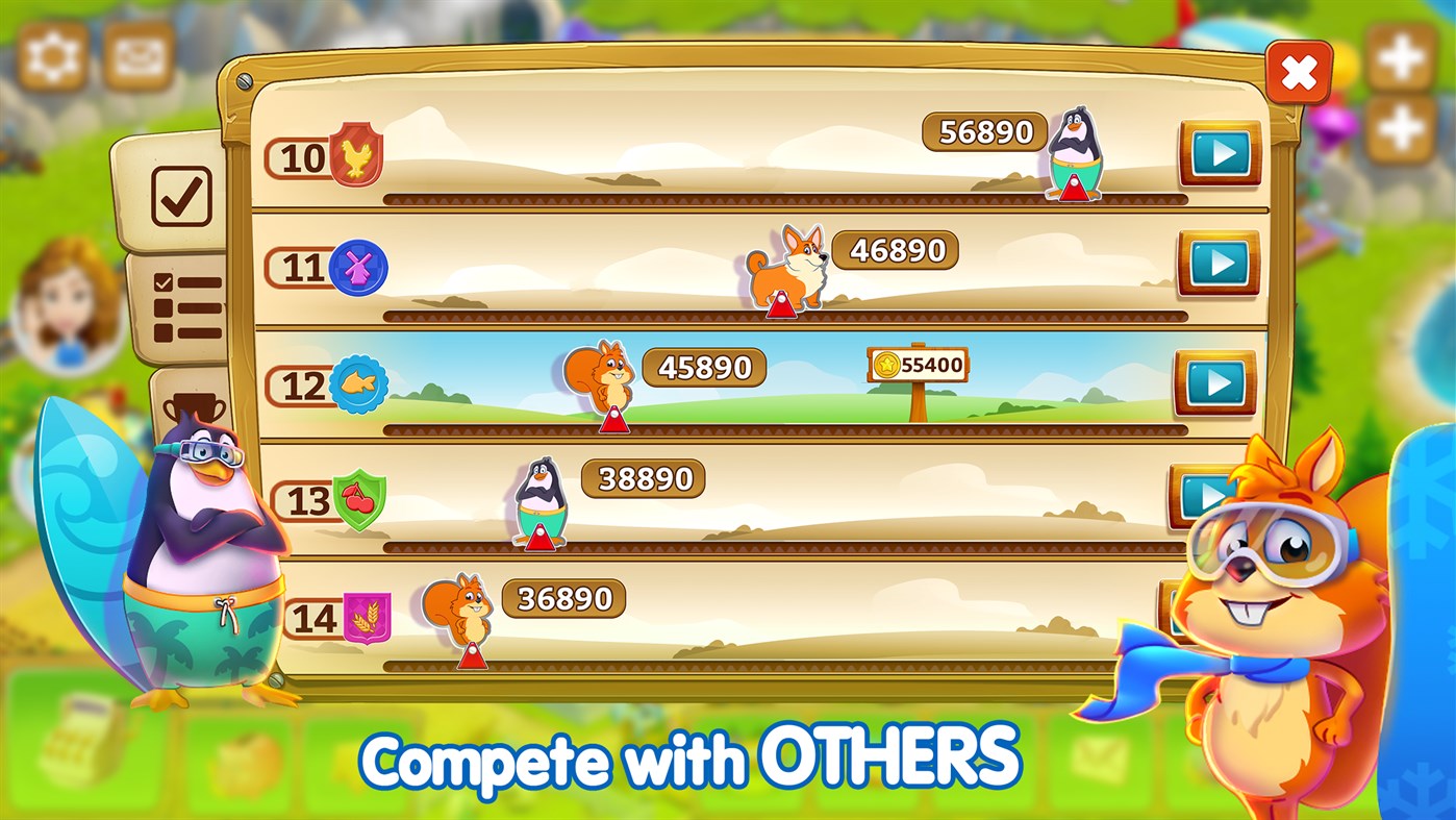 #3. Golden Farm (Windows) Door: ПлейМи8