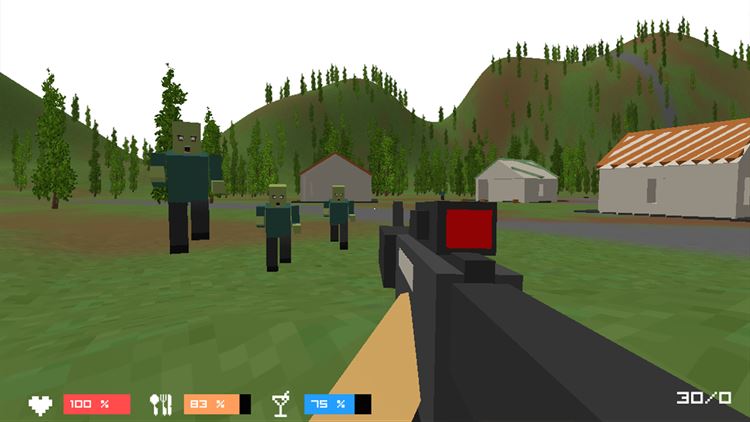 【图】Survival Craft 3D – Pixel Gun(截图3)