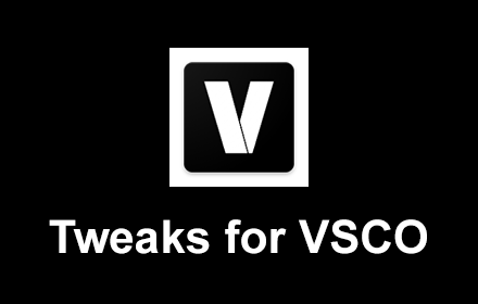 Tweaks for VSCO small promo image