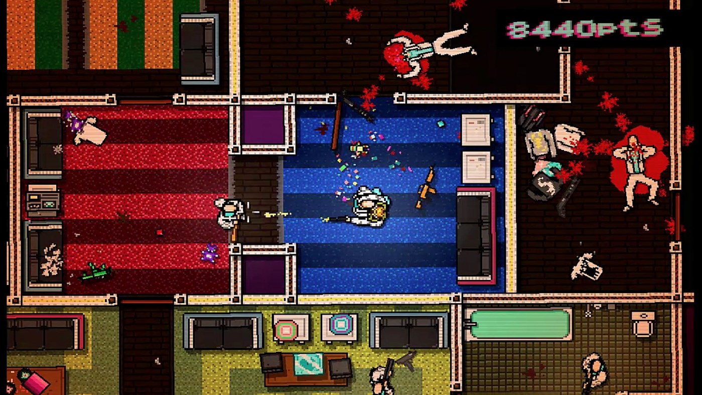 #1. Hotline Miami (Xbox) By: Devolver Digital