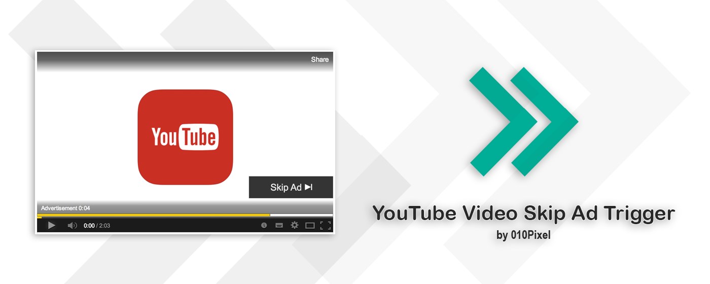 Youtube Video Skip Ad Trigger marquee promo image