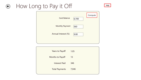 MyCreditCard Screenshots 2