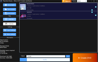 XNice DVD Creator and Burner - Free download and install on
