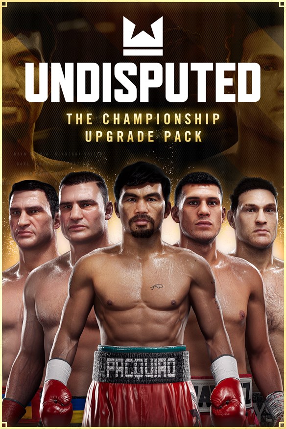 Undisputed - The Championship Upgrade Pack Xbox Series X|S and Xbox One cover art