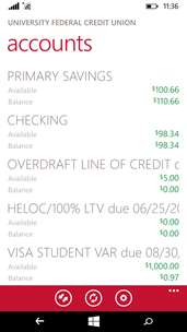 University Federal Credit Union Mobile Banking screenshot 3