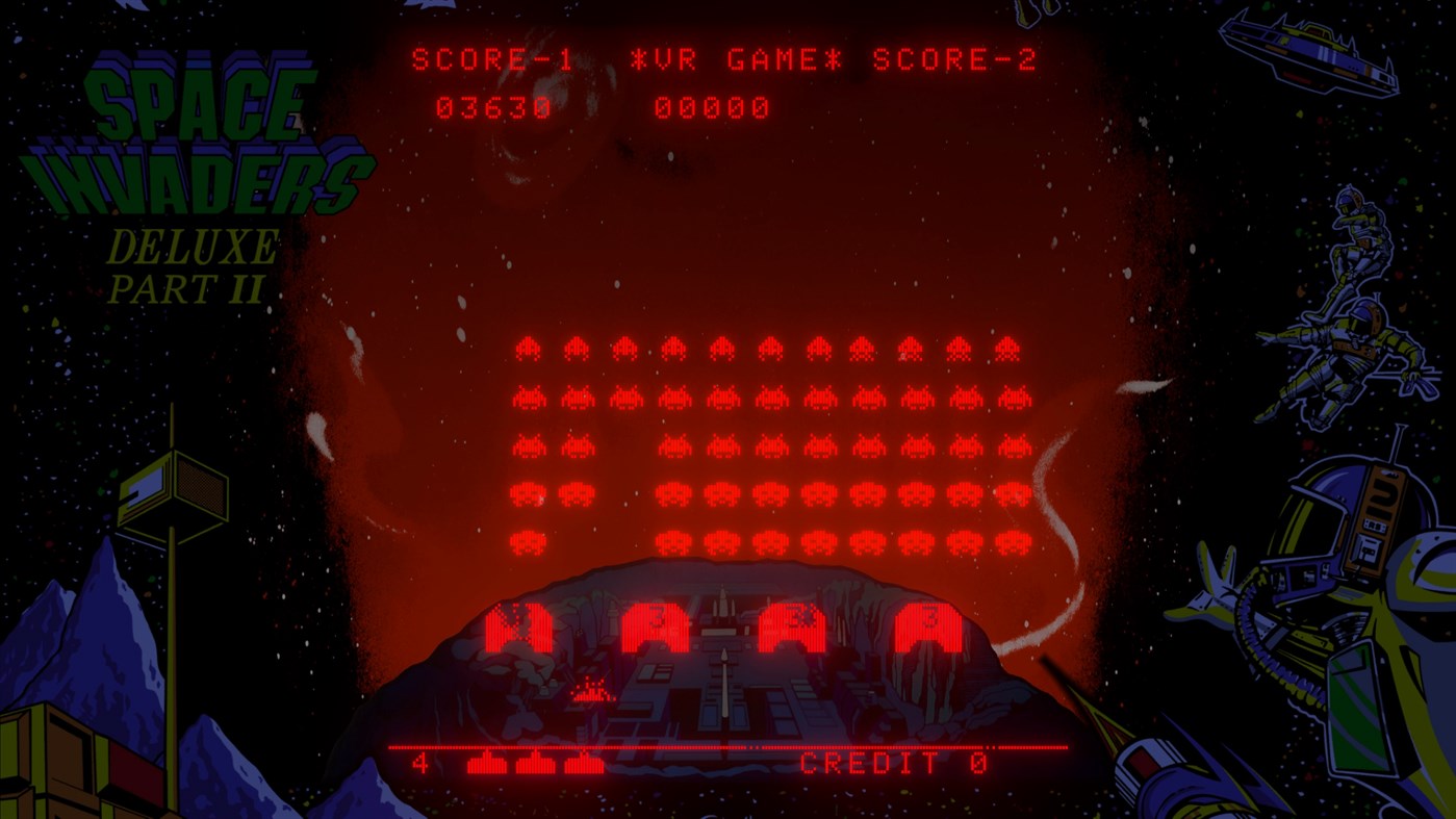 #7. Space Invaders Deluxe Part 2 (Windows) Bởi: VR Game Studio