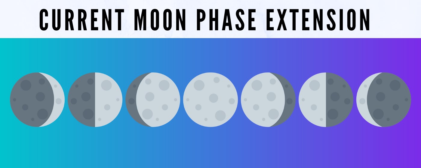 Current Moon Phase marquee promo image