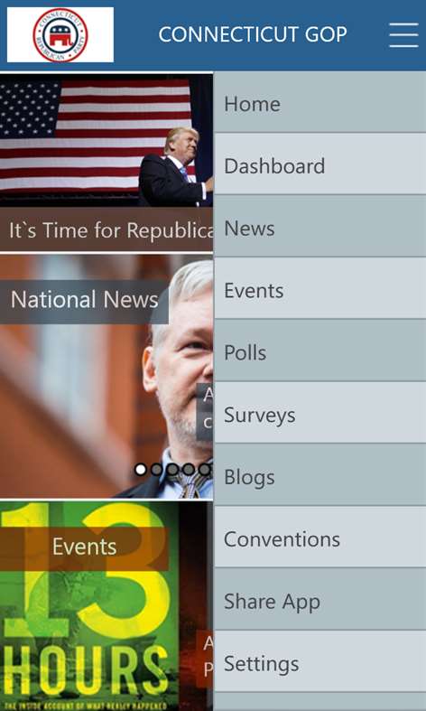 Connecticut Republican Party Screenshots 2