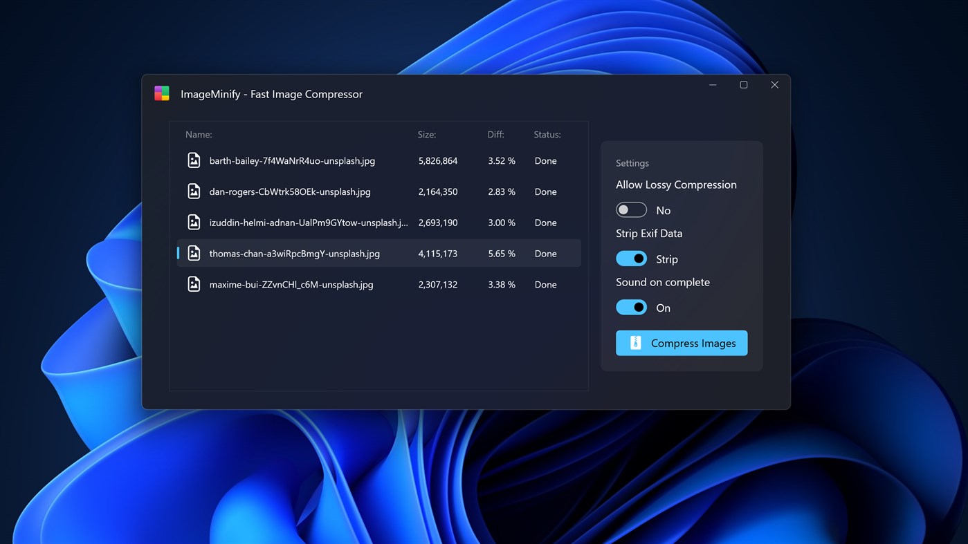 #1. Bulk Image Compress (Windows) 由: EvlarSoft LLC