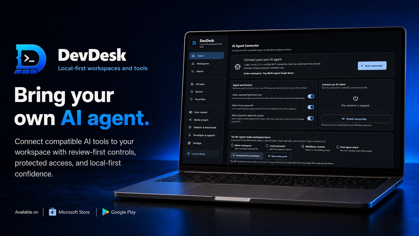 #4. DevDesk (Windows) Przez: Baishalya
