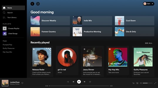 Spotify Music screenshot 1