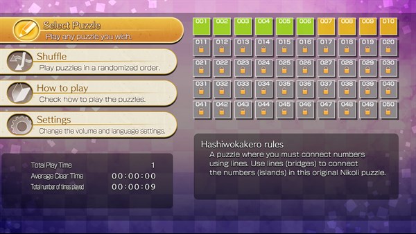 Puzzle by Nikoli W Hashiwokakero — 5
