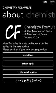 Chemistry Formulas screenshot 3