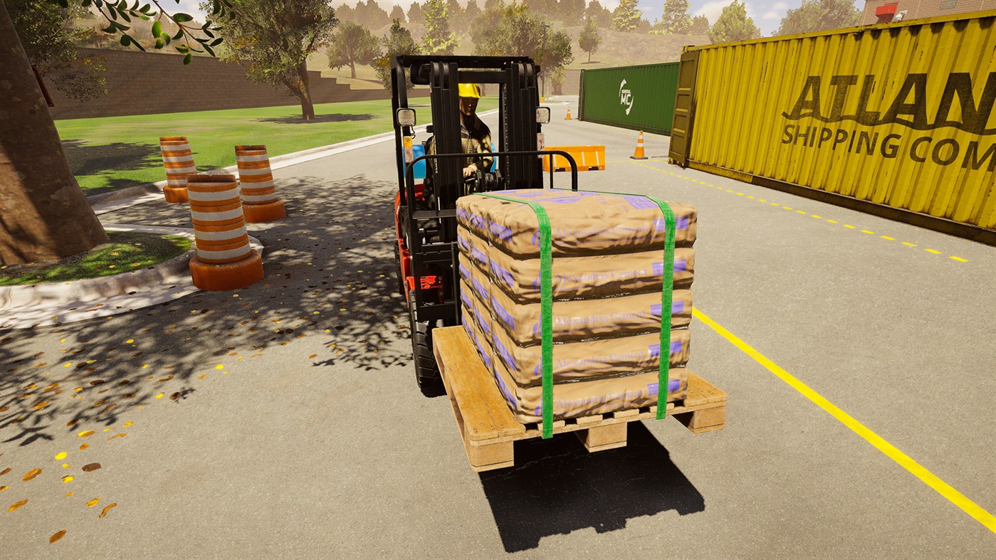 #2. Forklift Simulator (Xbox) بواسطة: Aerosoft GmbH
