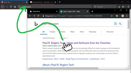Browser Routr - Route Links and Requests