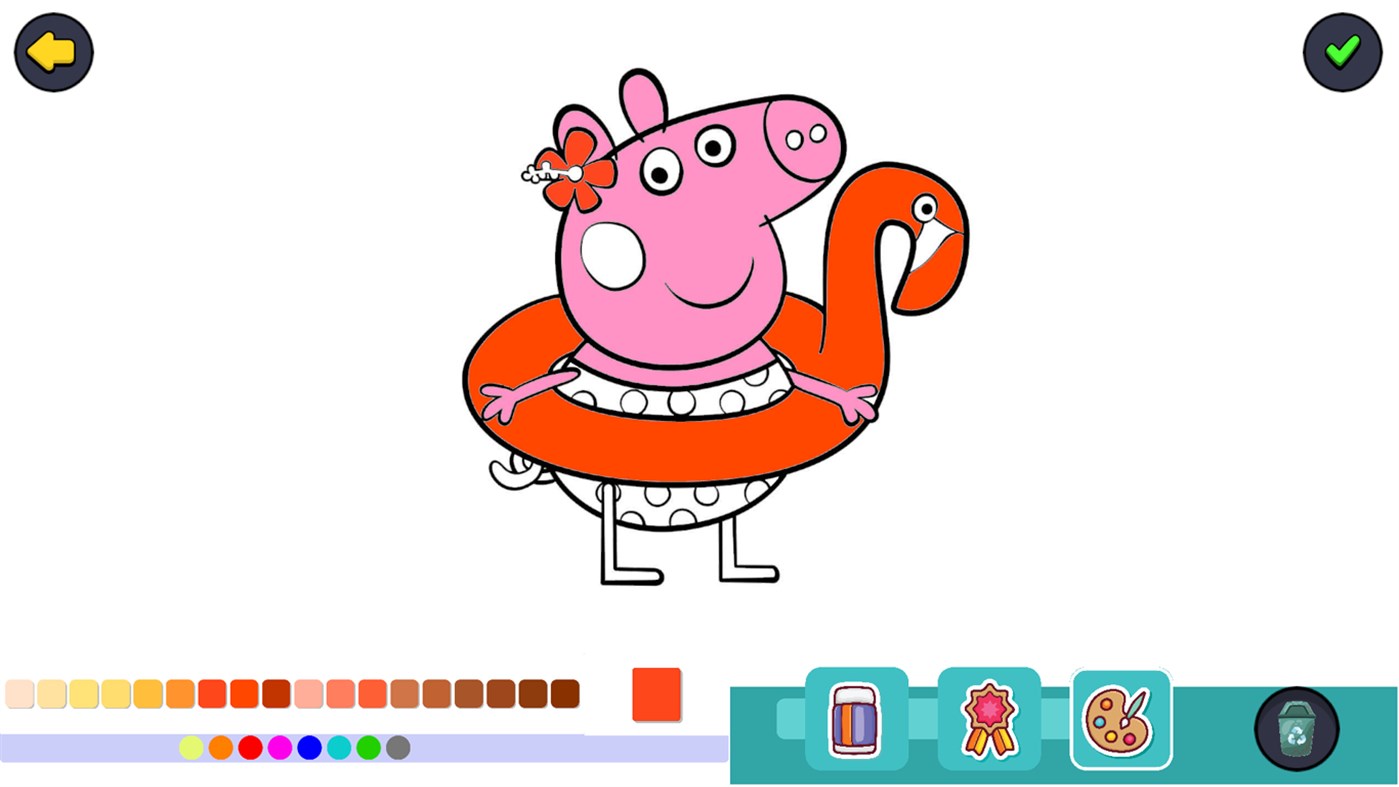 #2. Peppo Coloring & Puzzle Game (Windows) Podle: Hlima-Fadil-Developer