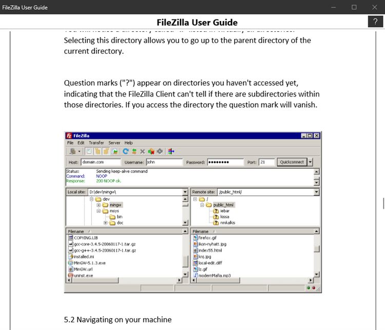 【图】FileZilla User Guide(截图3)