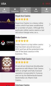 Best Online Casino Reviews - real money casino, poker, blackjack, roulette, bingo screenshot 3