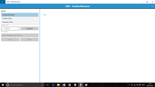 UDP - Sender/Reciever screenshot 5