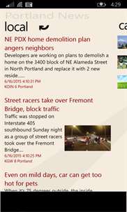 Portland News screenshot 1