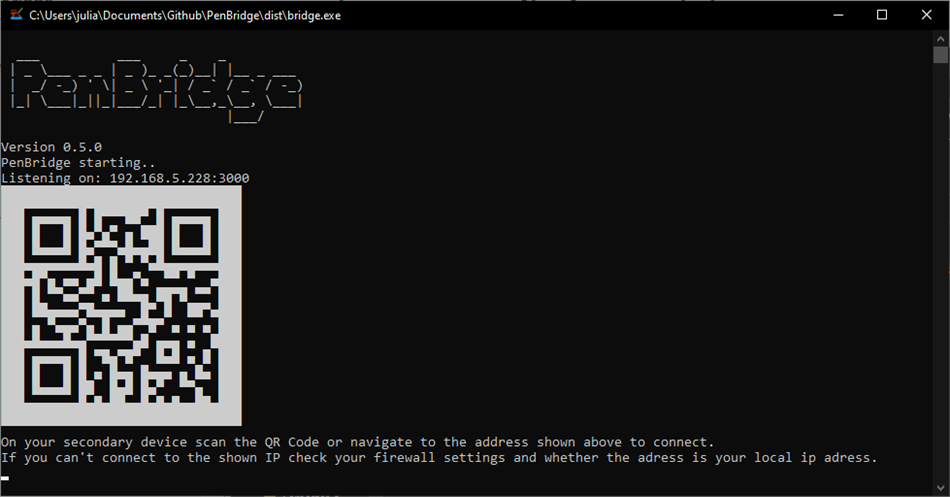 PenBridge (Windows) Podle: Julian Blazek