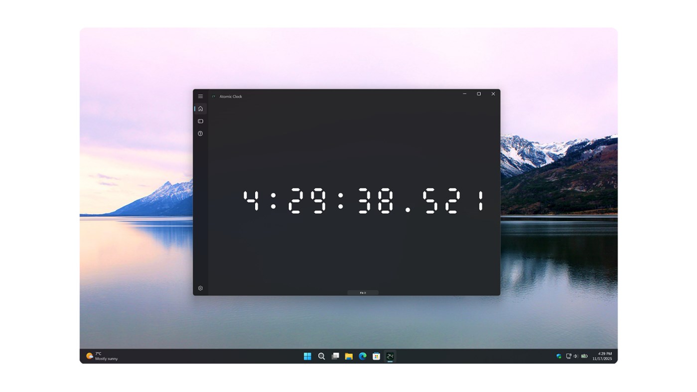 #2. Atomic Clock (Windows) 由: Stefan vd