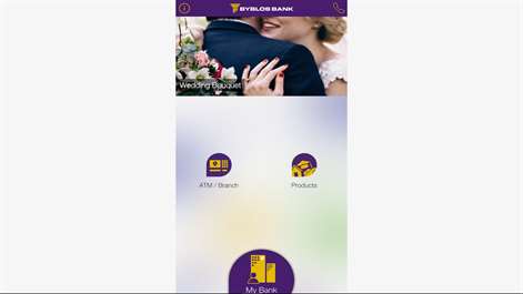 Byblos Bank Mobile Banking Screenshots 1