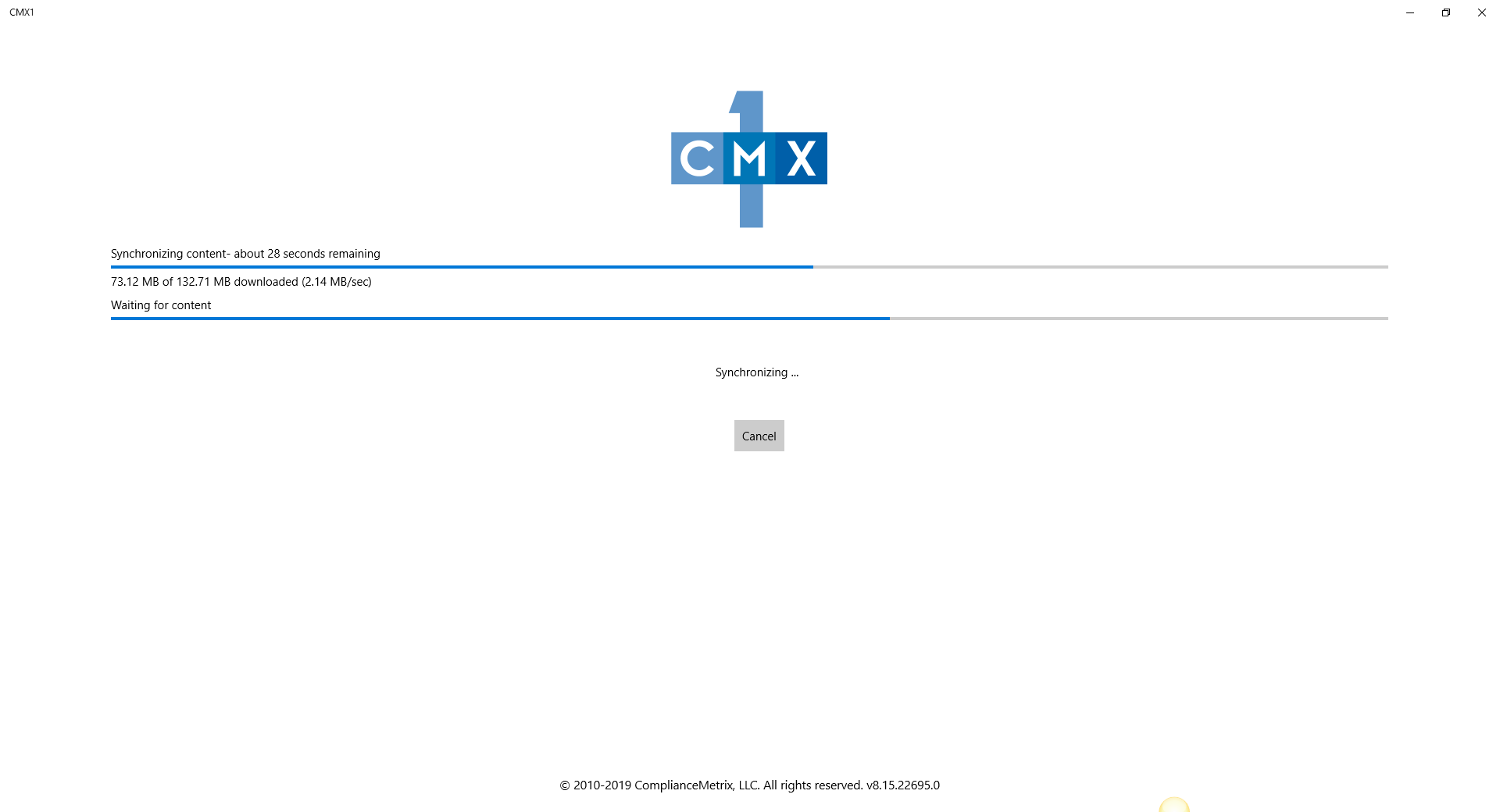 CMX1 screenshot