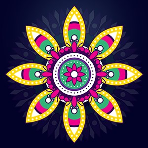 Coloring Book for Me and Mandala - Adult Coloring Book