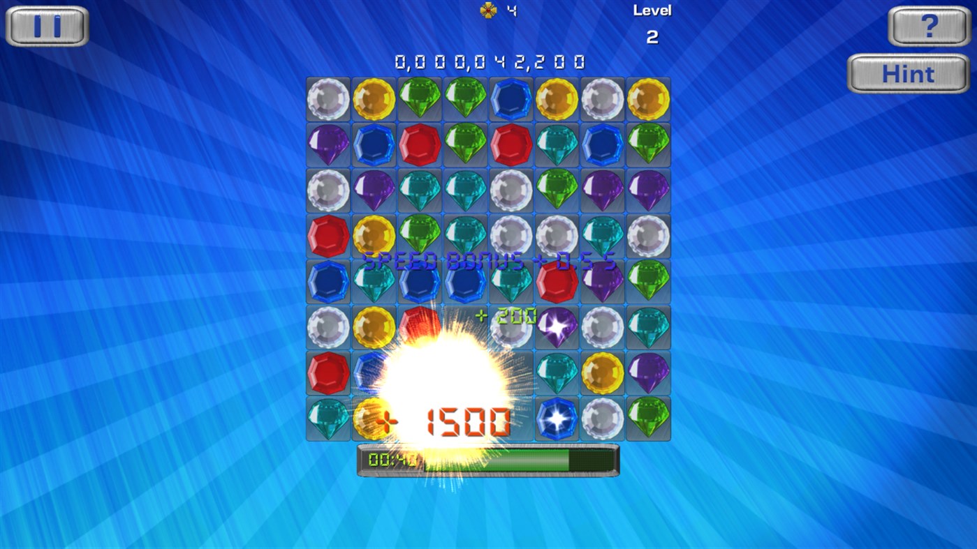 #2. Jewel³ (Windows) By: Stormtek Games