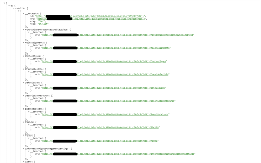 SP REST JSON - SharePoint REST API JSON Viewer